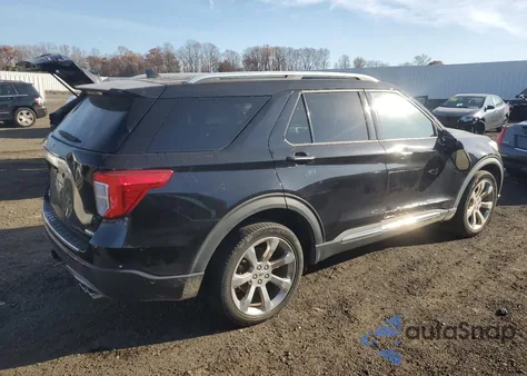 2020 Ford Explorer Platinum z USA, uszkodzony, nr VIN 1FM5K8HC1LGC08201